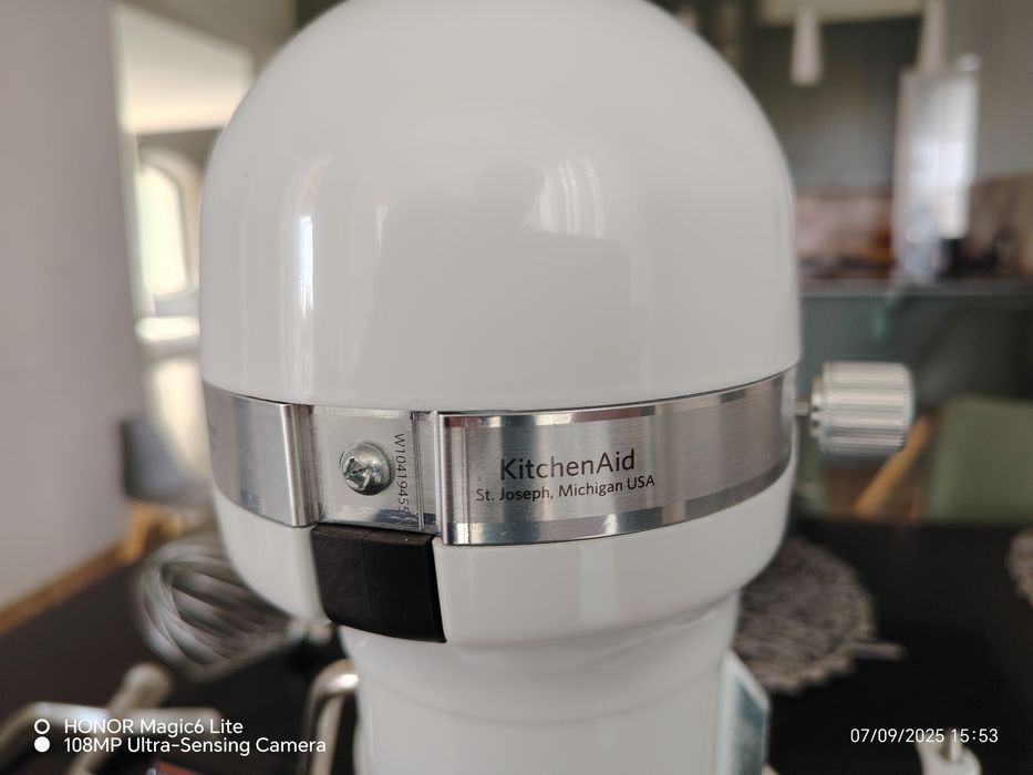 Vând KitchenAid, bol 6,9 Alb