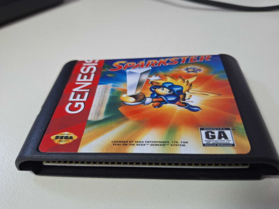 Sparkster game for Sega Mega Drive Genesis
