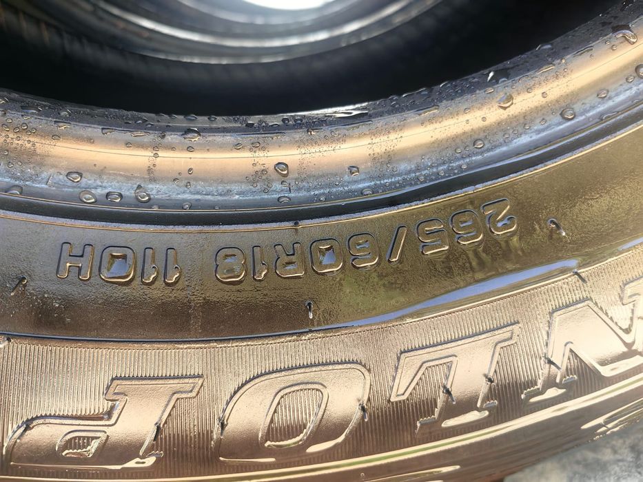 Резина 265/60 R18 от прадо.