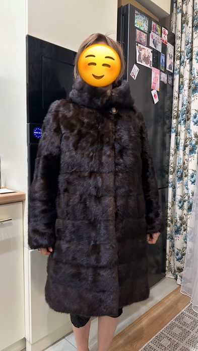 Норковая шуба б/у