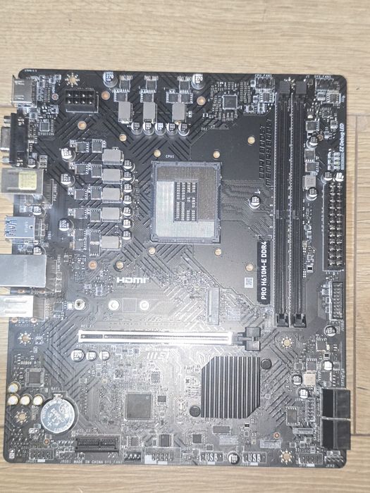 Дънна платка intel motherboard pro H610M-E ddr4