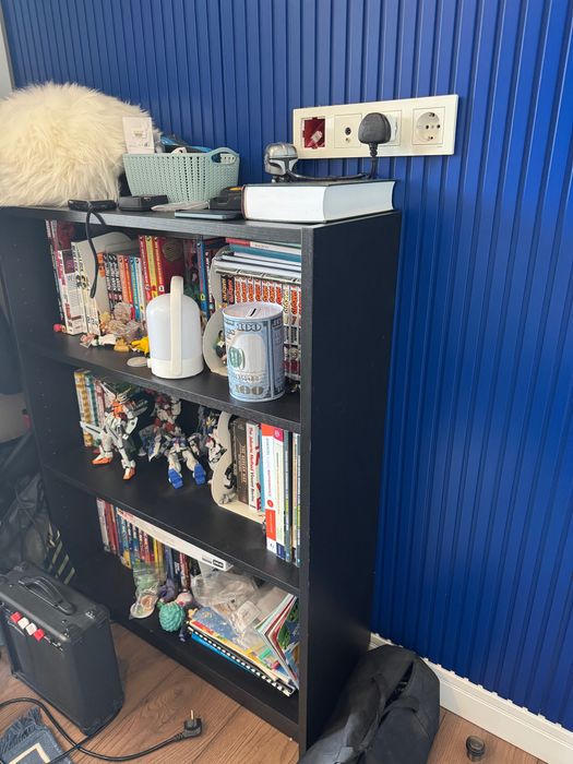 IKEA Black Book Shelf