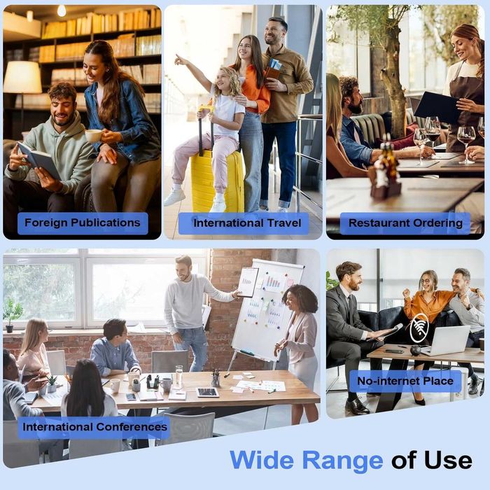 Гласов преводач без интернет, Ki преводач на 150 езика, в реално време