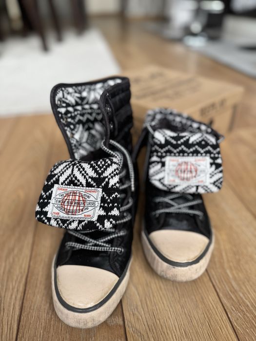 Replay водоустойчиви кецове боти черни с каракул 37 номер топли