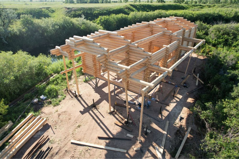 Строим дома,бани из сруба,клееного бруса