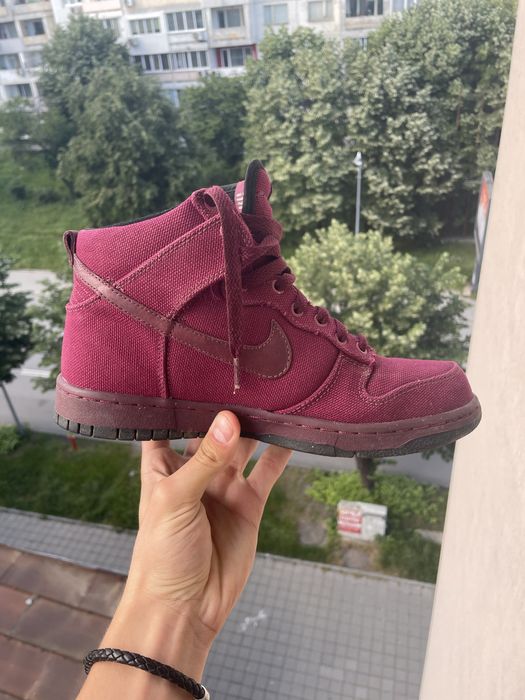 Nike Dunk High Canvas обувки