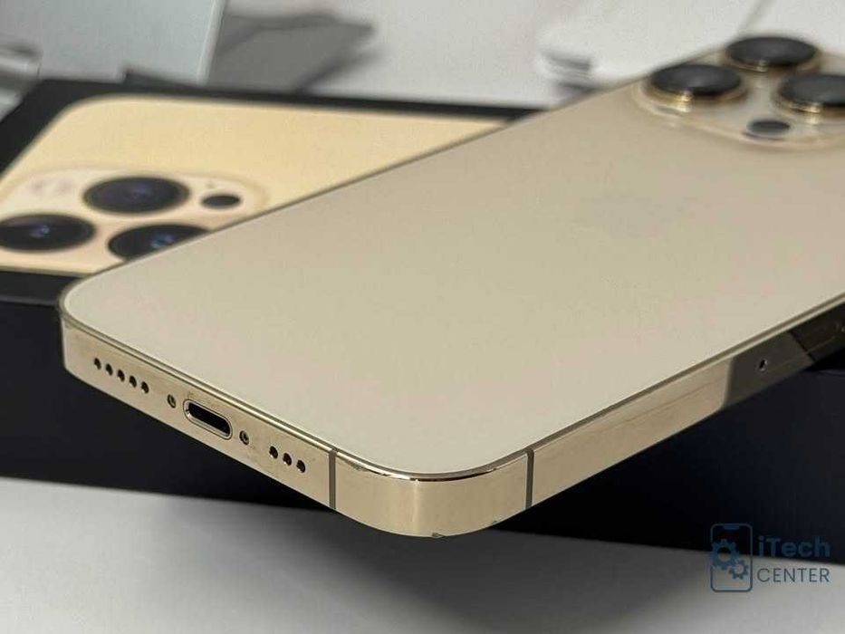 iPhone 13 Pro, 256GB, Gold, 100% батерия, КАТО НОВ, ГАРАНЦИЯ!