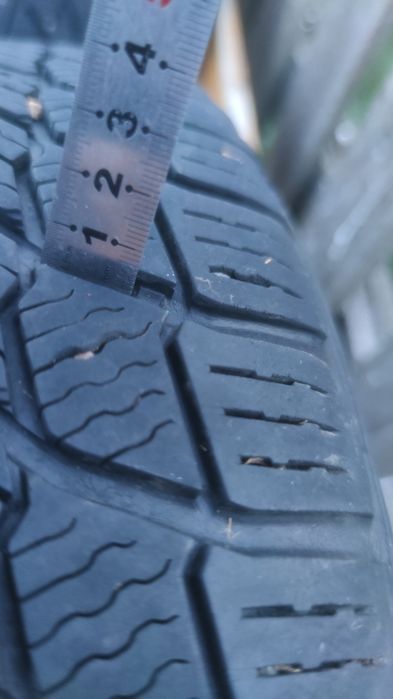 Легкосплавные диски с зимней резиной  Michelin
