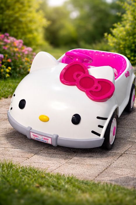 Hello Kitty Bolalar mashinasi 6 yoshgacha детская машина с пультом