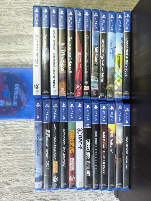 Приставка Ps4 pro с Vr и играми