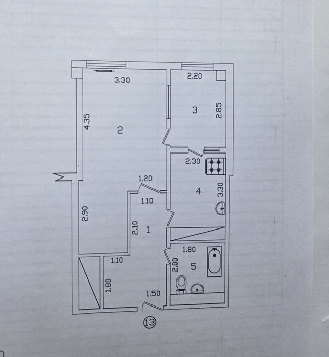 Квартира 1 в 2 Яшнабадский район
