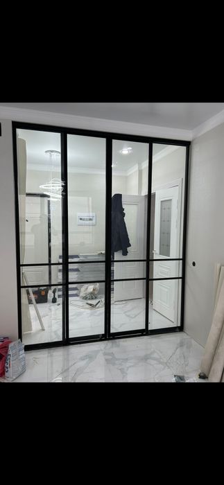 Делаем лофт и душевые перегородки.