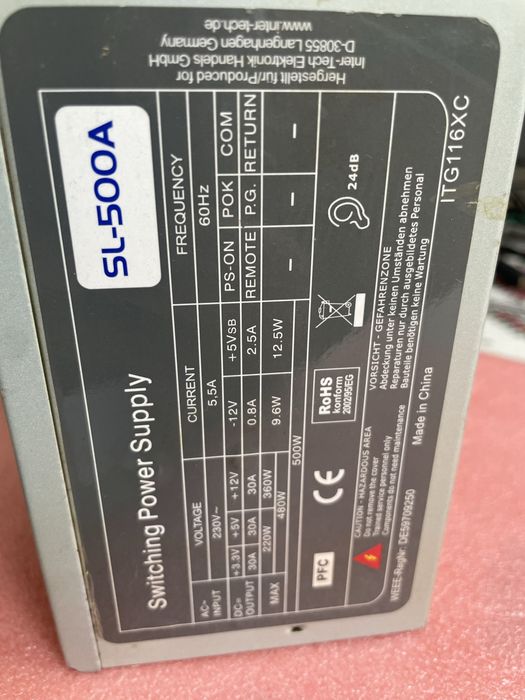 Incarcatoare laptop HP/Lenovo ,surse pc 500W