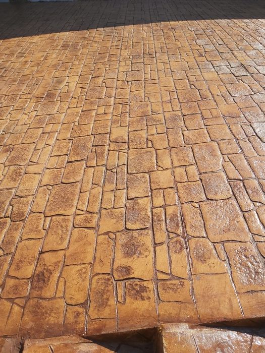 Beton amprentat periat