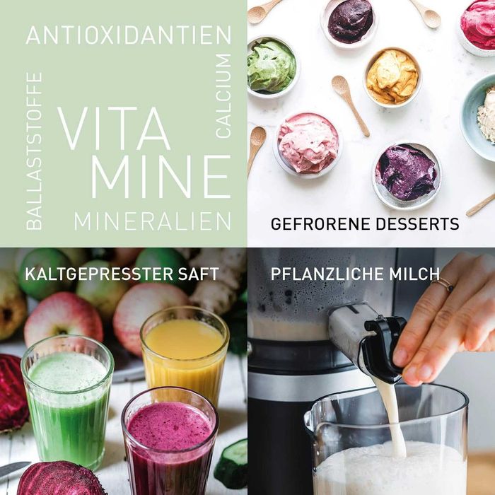 Нова Мощна Бавна Сокоизстисквачка Студено Пресоване Panasonic MJ-L700