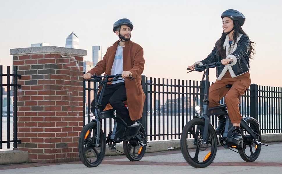 Сгъваемо електрическо колело DYU T1 500W 36V 10Ah