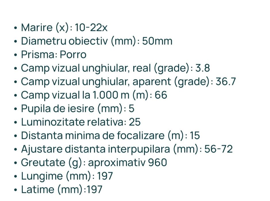 Binoclu Aculon A 211