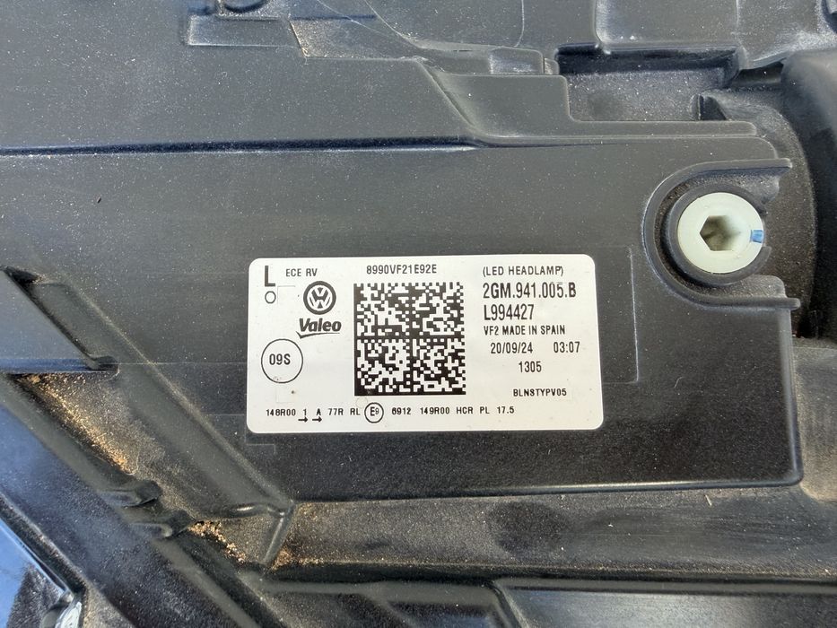 Far stanga VW T-CROSS Full LED Facelift Original Europa 2022+
