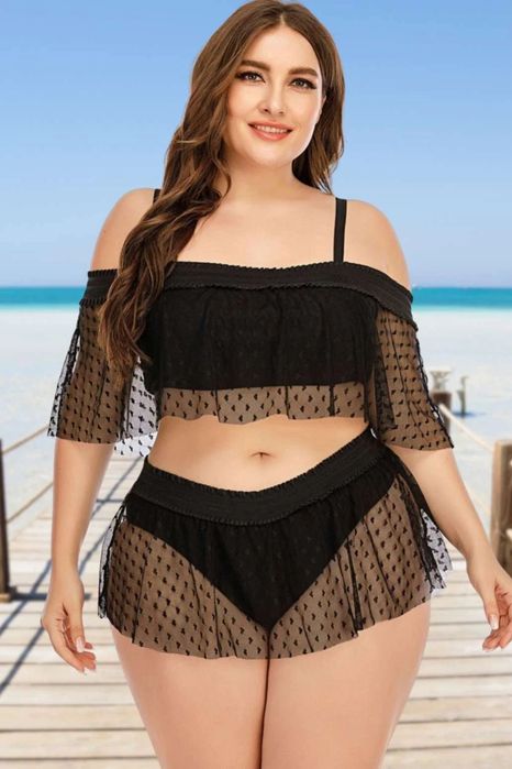Макси бански на едро – 197 бр., 5,08 €/бр. плюс сайз бански, 1XL-5XL