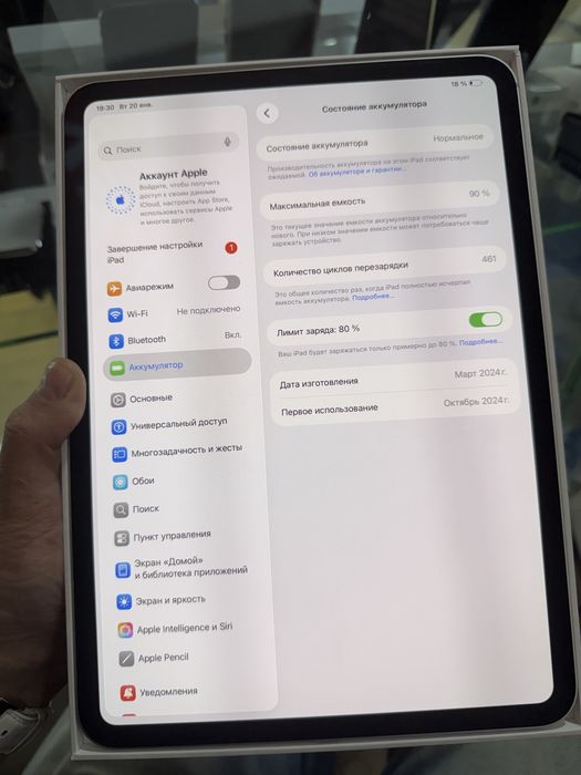 Айпад Pro11 M4 256 гб