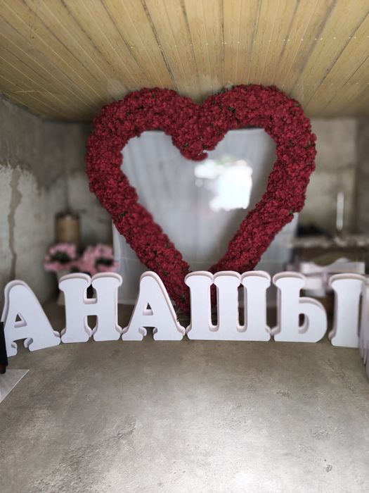 Объемные буква, Акриловые буквы неон