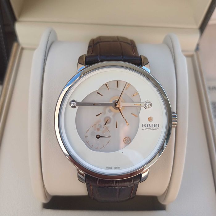 RADO DiaMaster Automatic Diamonds R14061706 – чисто нов, 5 г. гаранция, С ДИАМАНТИ