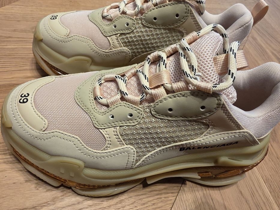 Balenciaga Triple S Clear Sole marime 39