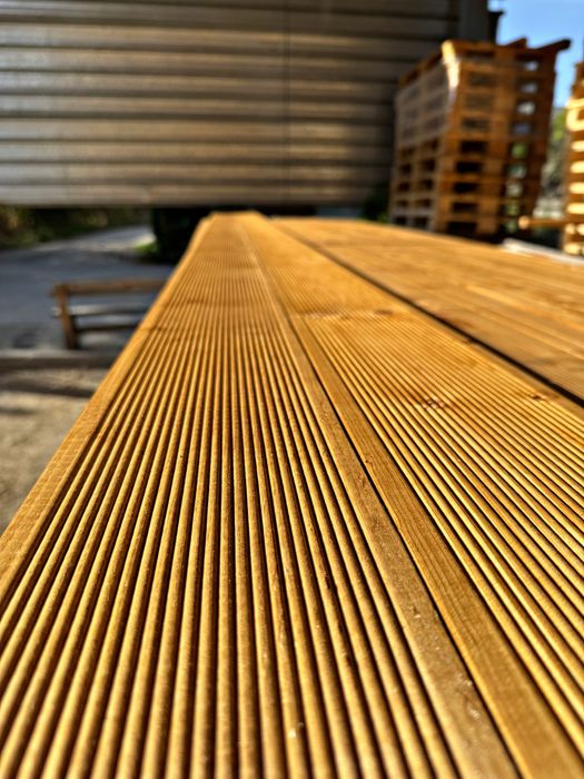 Декинг 14см - импрегниран - подова настилка