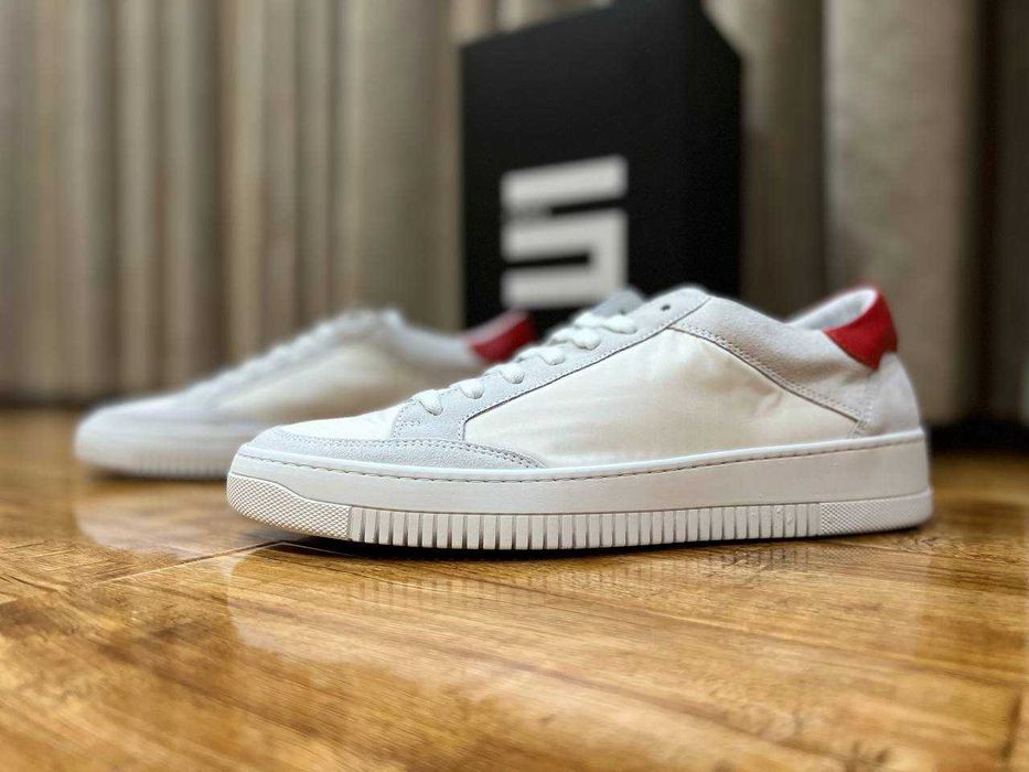 Cinque мужские кожаные сникеры РАЗМЕР 44