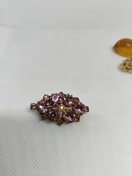 Брошь Чехия винтаж