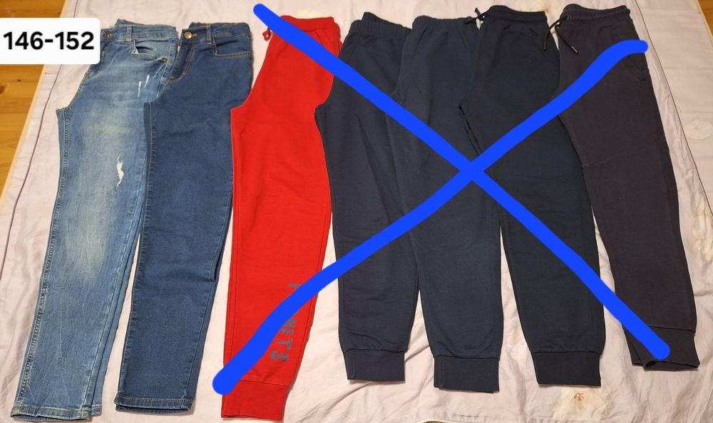 Дрехи за момче размери 128, 134, 140, 146, 152, 158, 164