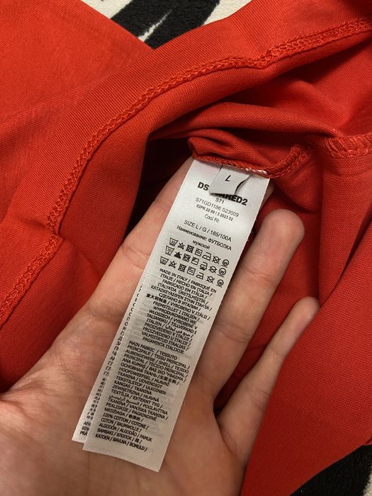 Tricou Dsquared2 Red