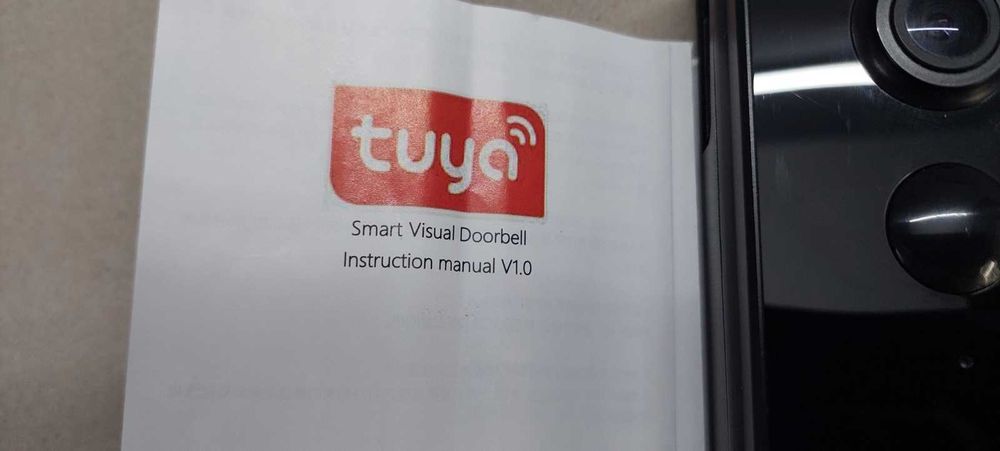 TUYA Smart Visual Doorbell V1.0 – Видео звънец с камера, пълен комплект