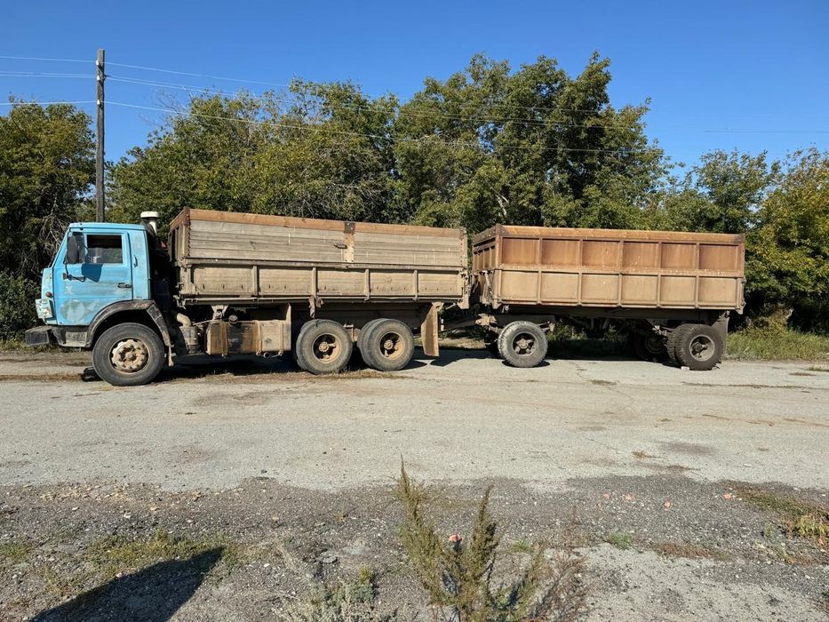 Продам камаз с прицепом