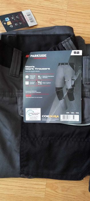 Pantaloni Parkside de lucru ,52,noi