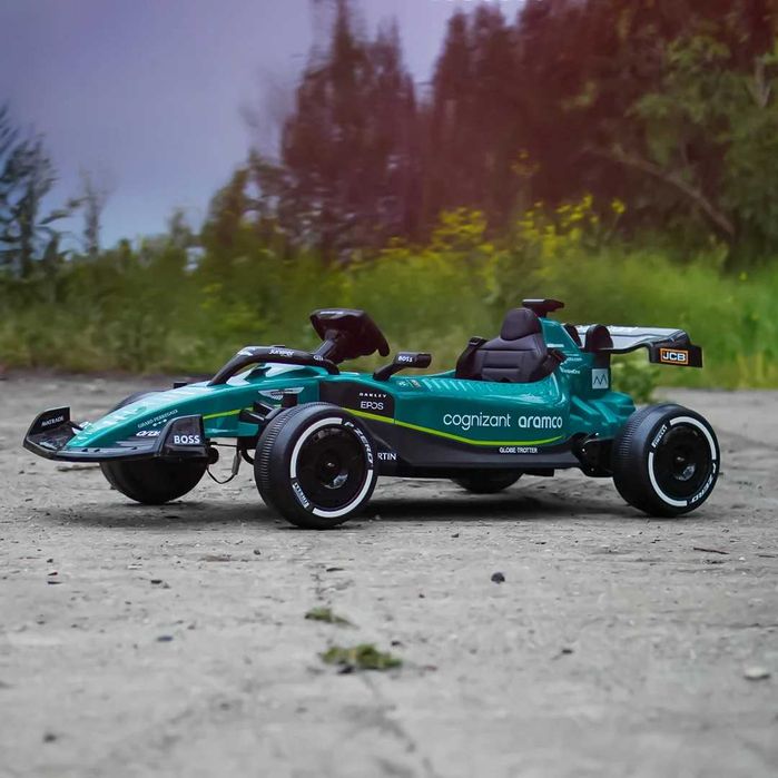 Masinuta electrica pentru copii Formula 1 Aston Martin, 160W, 24V 5Ah