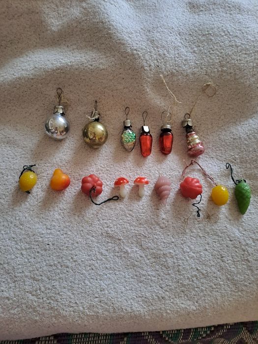 Игрушки ёлочные,советские