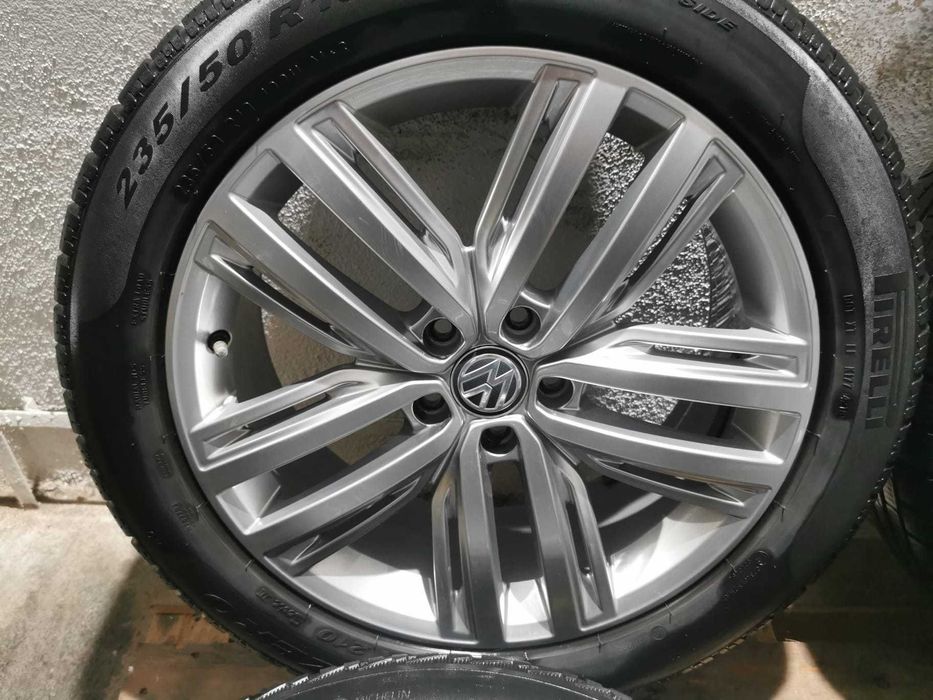Jante Originale VW Tiguan R.19 cu anvelope de iarna