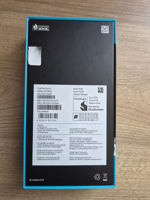 OnePlus Nord 4 16GB RAM / 512GB Stocare – Varianta Premium