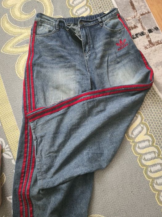 Джинсы dime и adidas