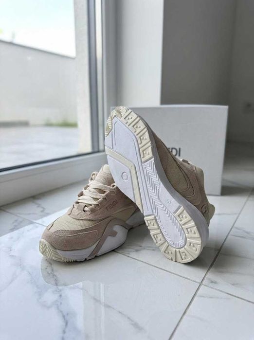 Adidasi FENDI Flow Suede - Adidasi PREMIUM Full Box