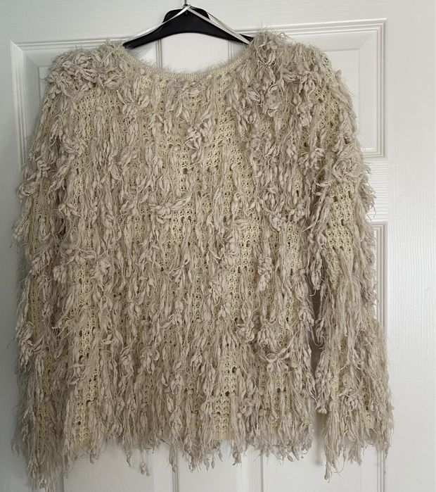 Cardigan cu franjuri, marimea S-M