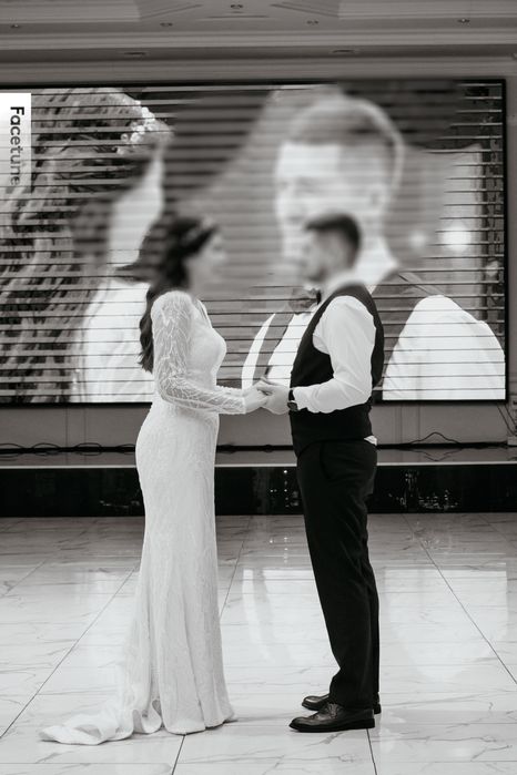 Облегающее свадебное платье