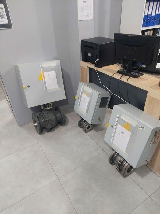 Дистанционные отключающие клапаны и счётчики газа