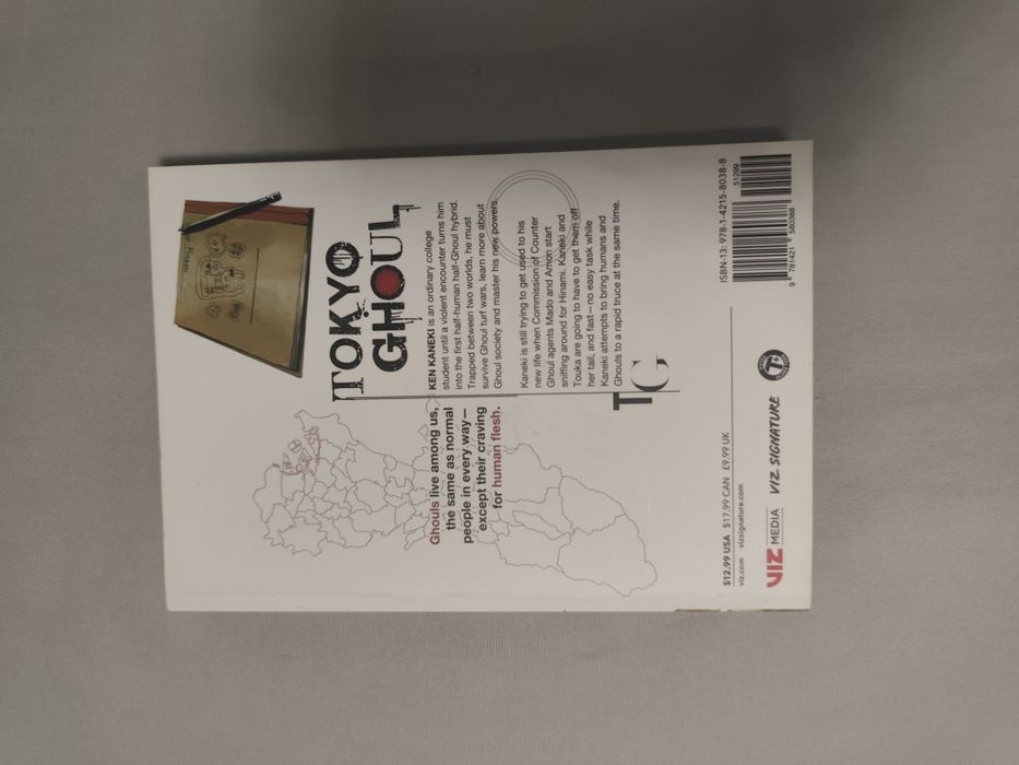 Tokyo ghoul manga volume 3