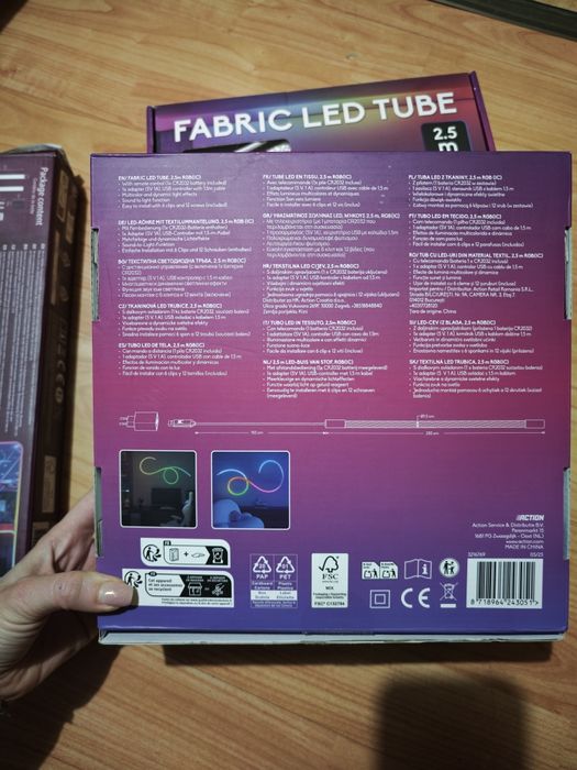 3 броя RGB LED осветления с дефект,