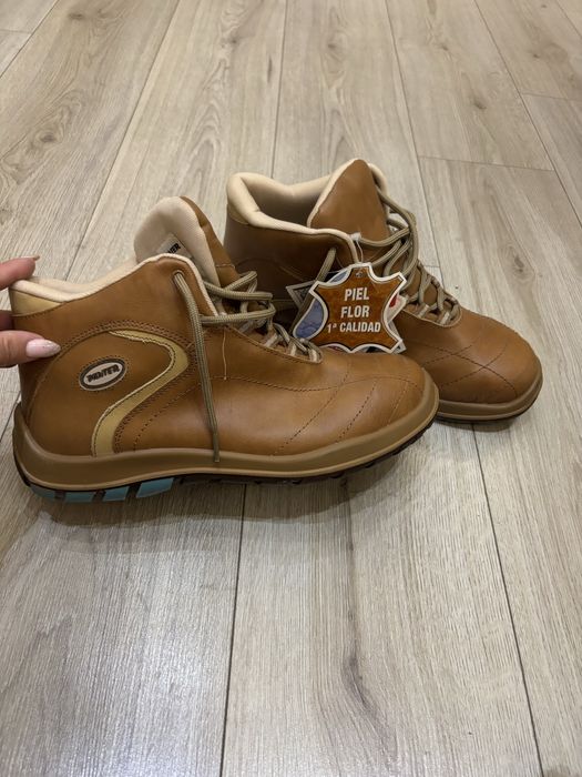 Мъжки работни обувки естествена кожа PANTER