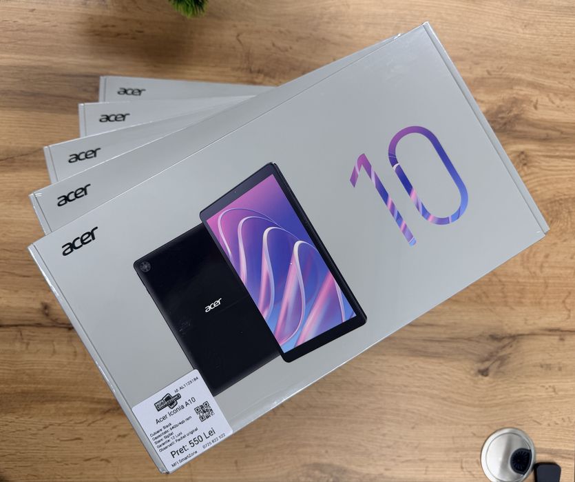 Tableta Acer Iconia A10 Wi-Fi 64Gb Black - Nou - Sigilat - Garantie