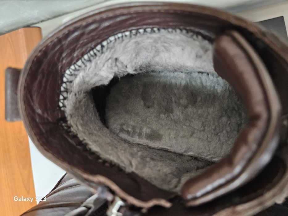 Зимняя мужская сапоги