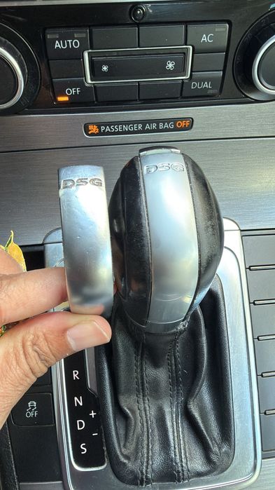 Хром капаче за DSG автоматичен скоростен лост vw golf passat tiguan